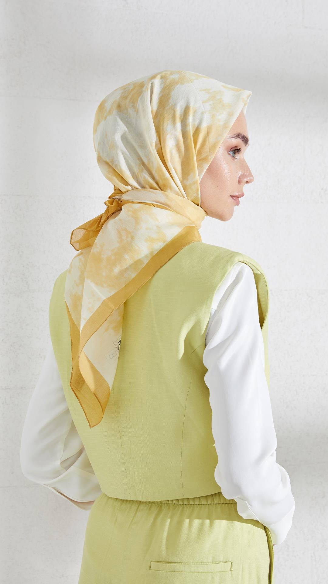 PURE PAMUK İPEK SARI