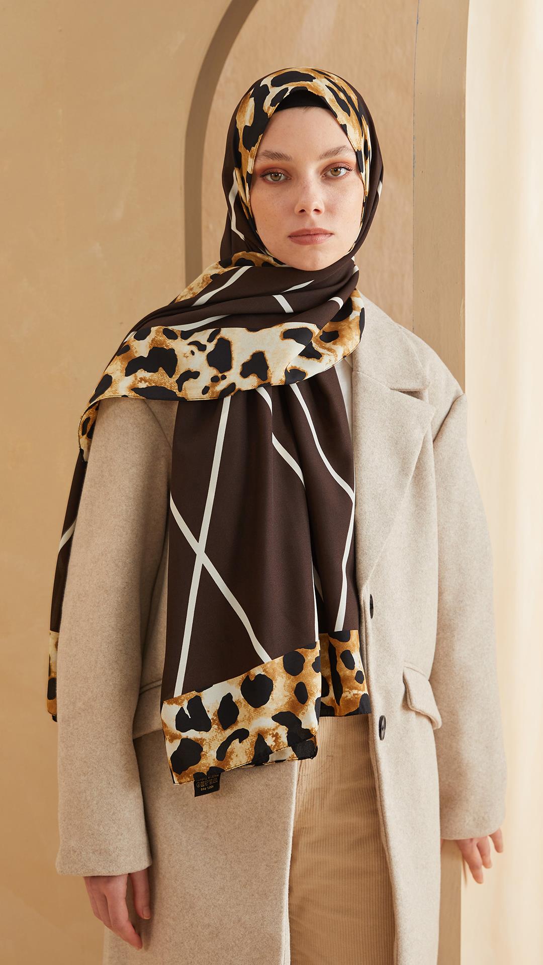 Çizgili Leopar - CARDİON KAHVERENGİ