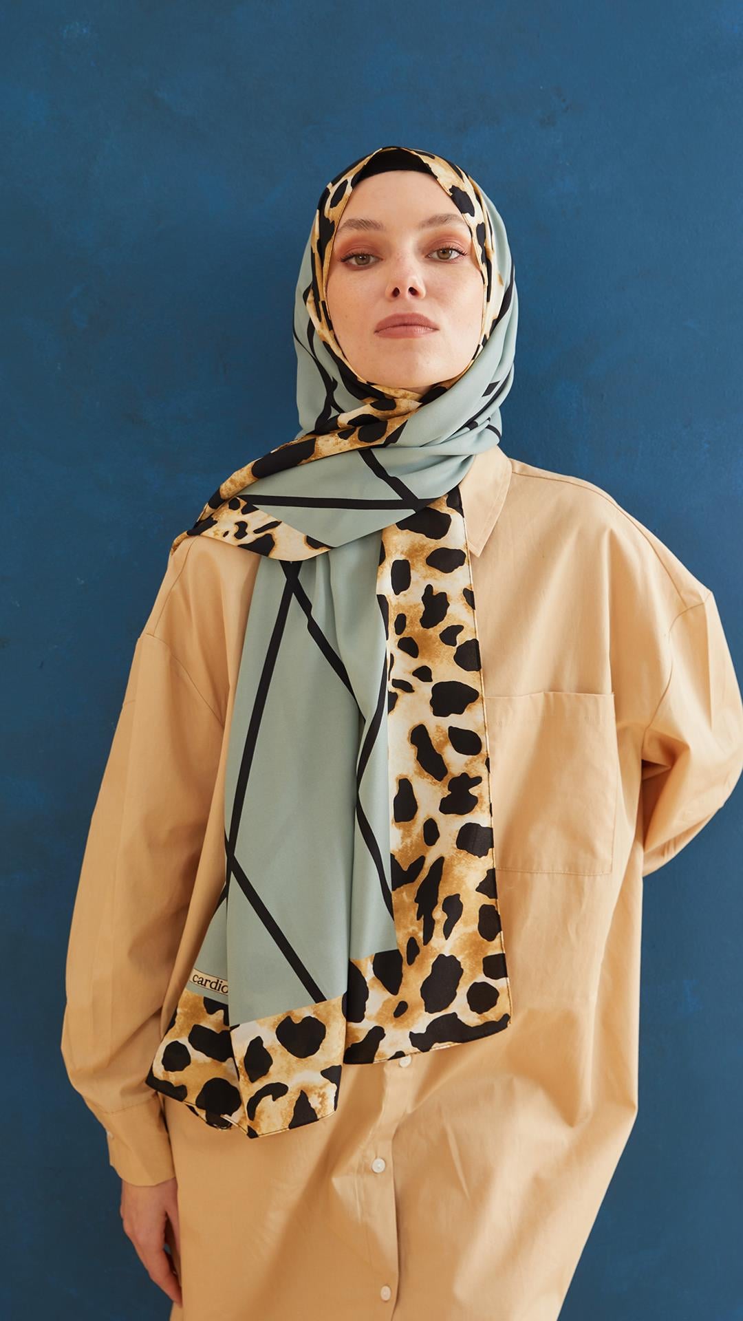 Çizgili Leopar - CARDİON MİNT YEŞİLİ