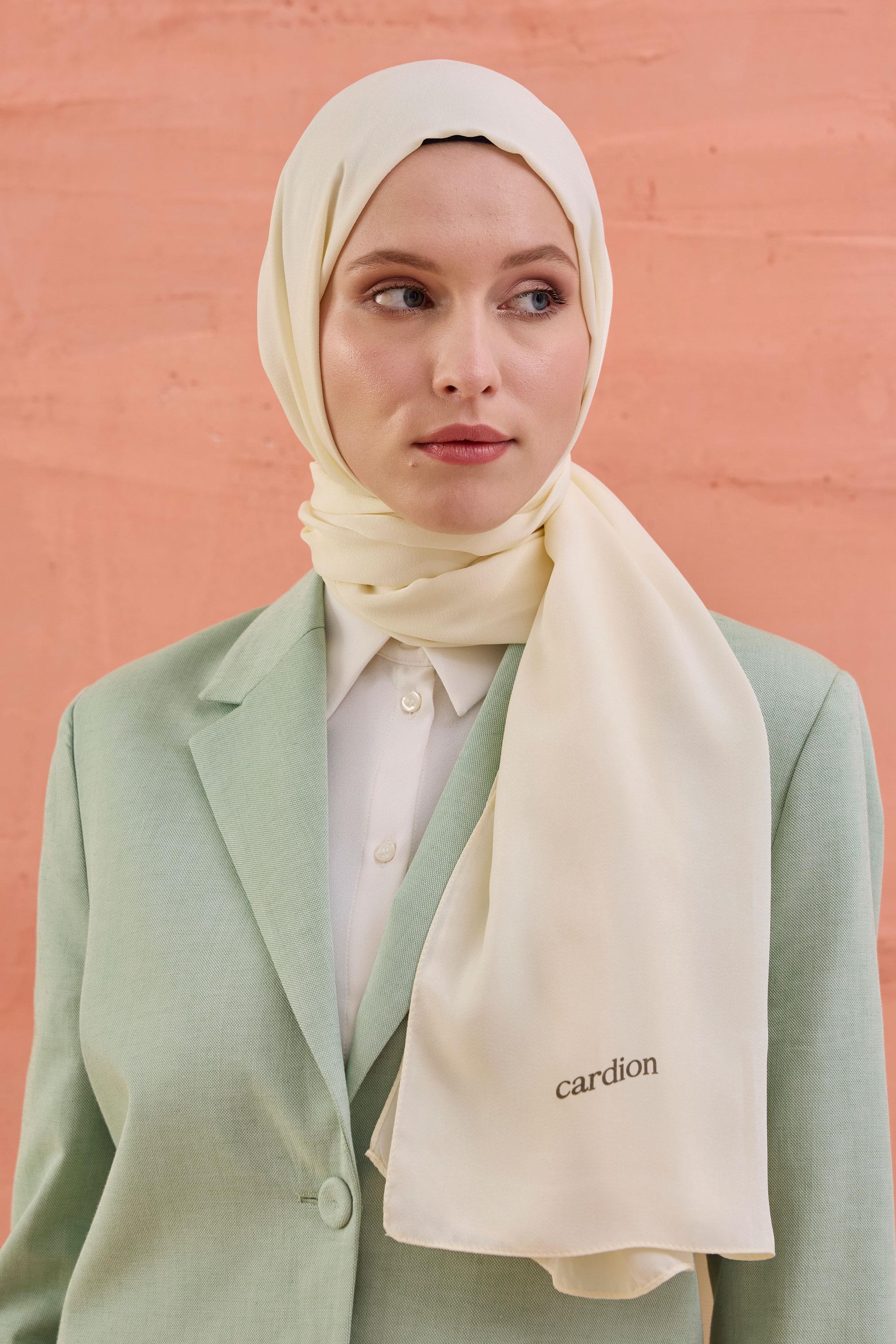 DÜZ PREMİUM ŞAL KREM