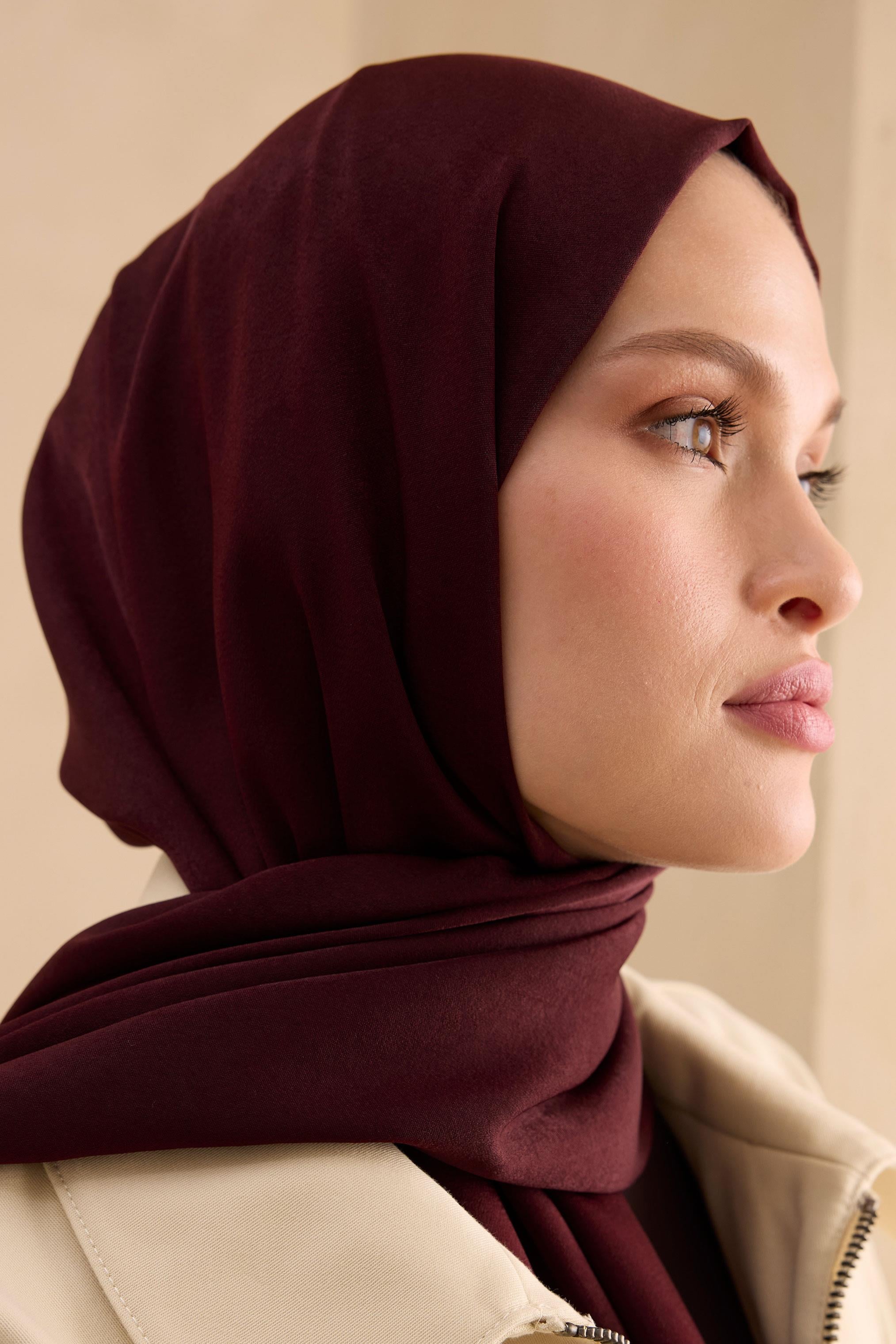 DÜZ PREMİUM ŞAL VİŞNE