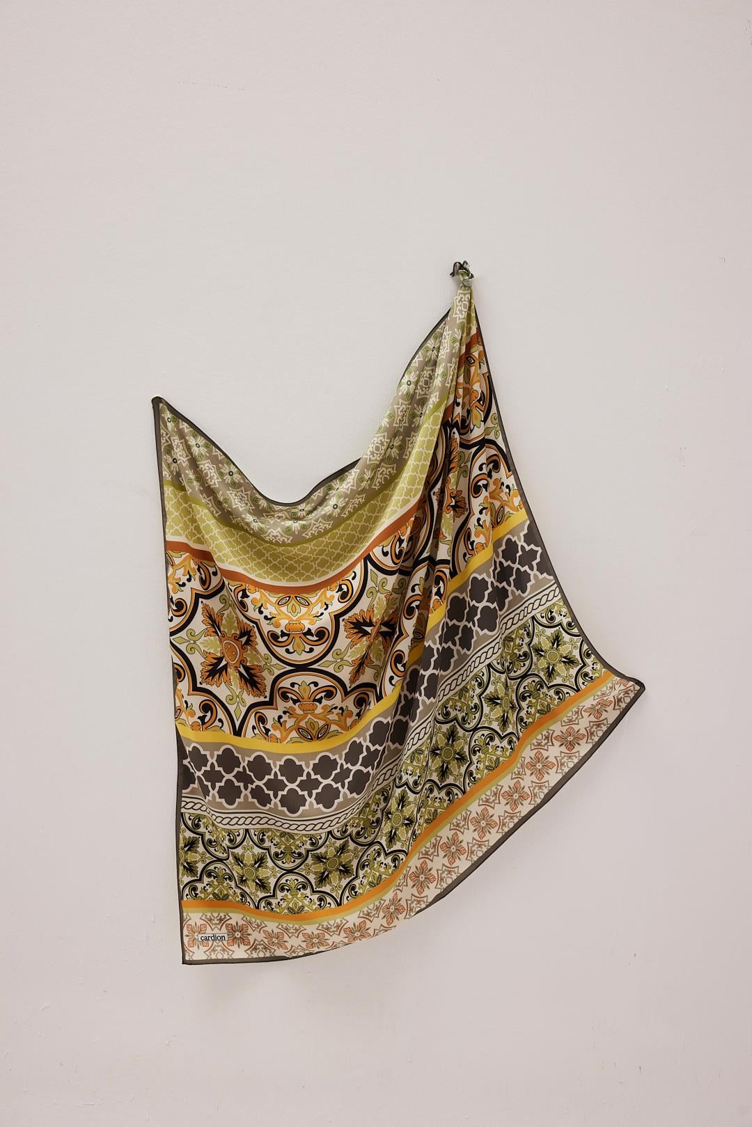 GOLD ÇİNİ EŞARP YAĞ YEŞİLİ