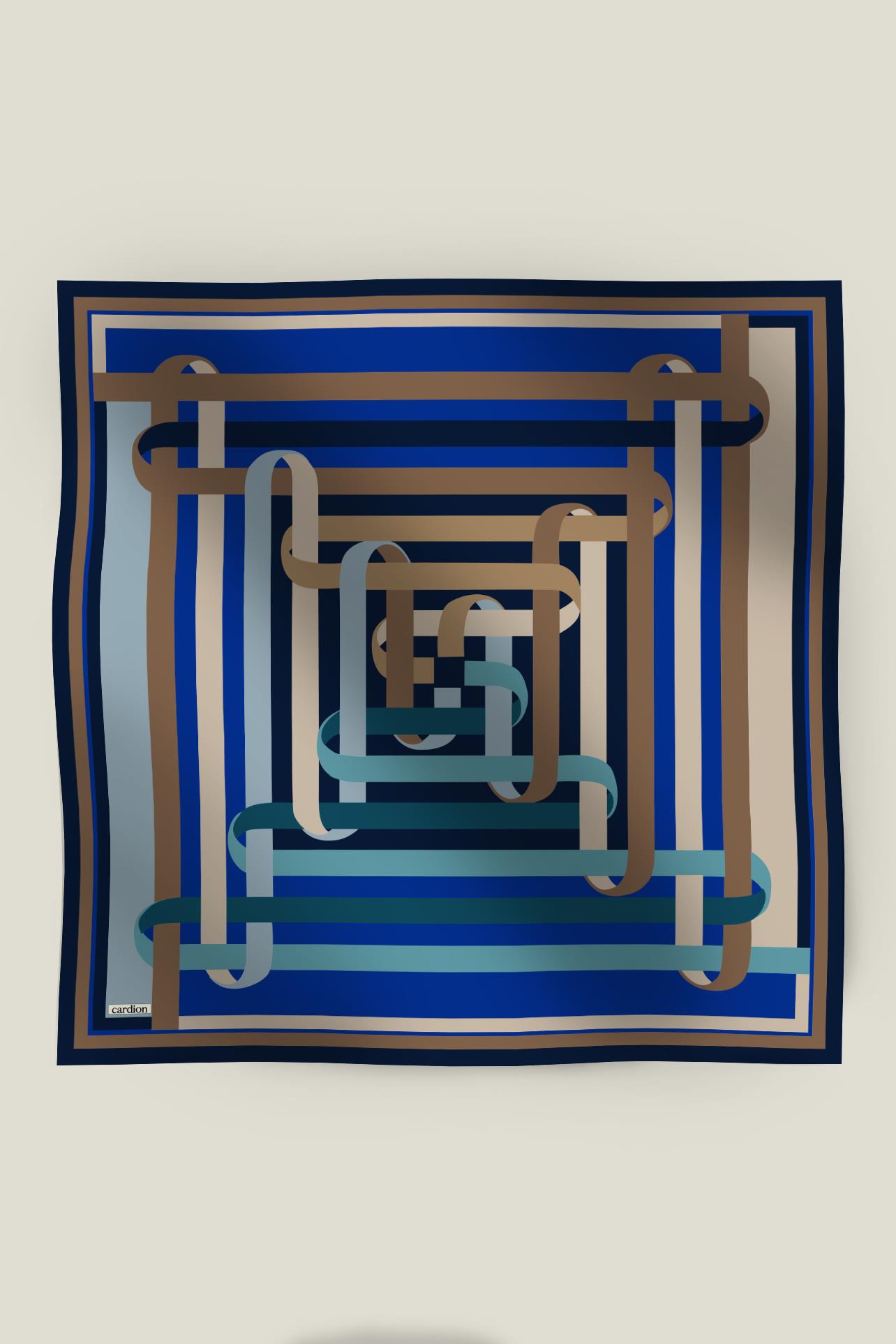 GOLD  EŞARP LACİVERT