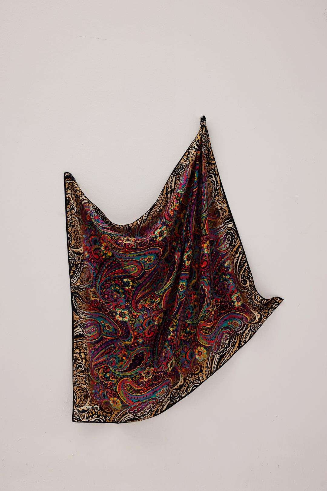 GOLD ETNİK EŞARP SİYAH