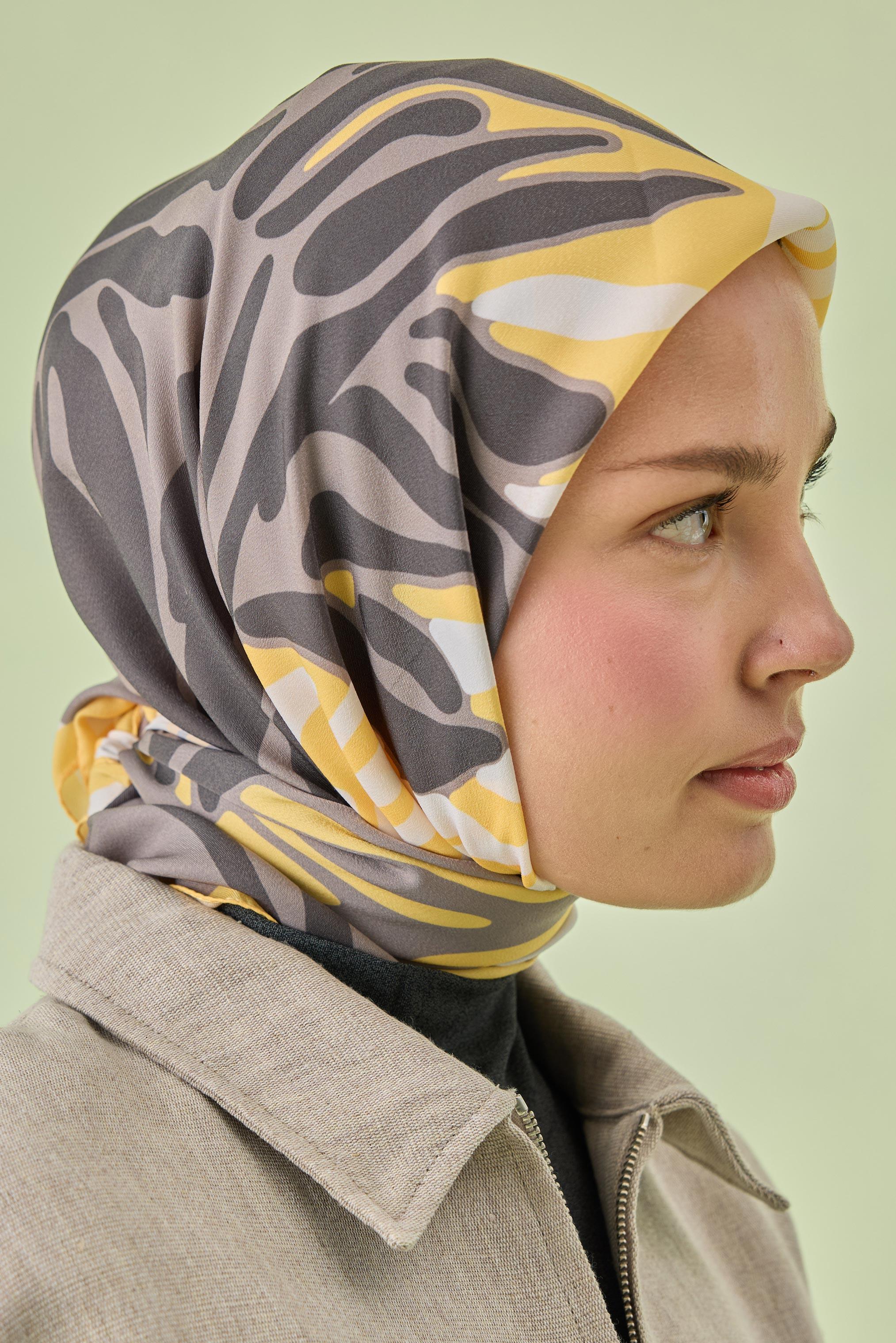 GOLD ZEBRA  EŞARP SARI