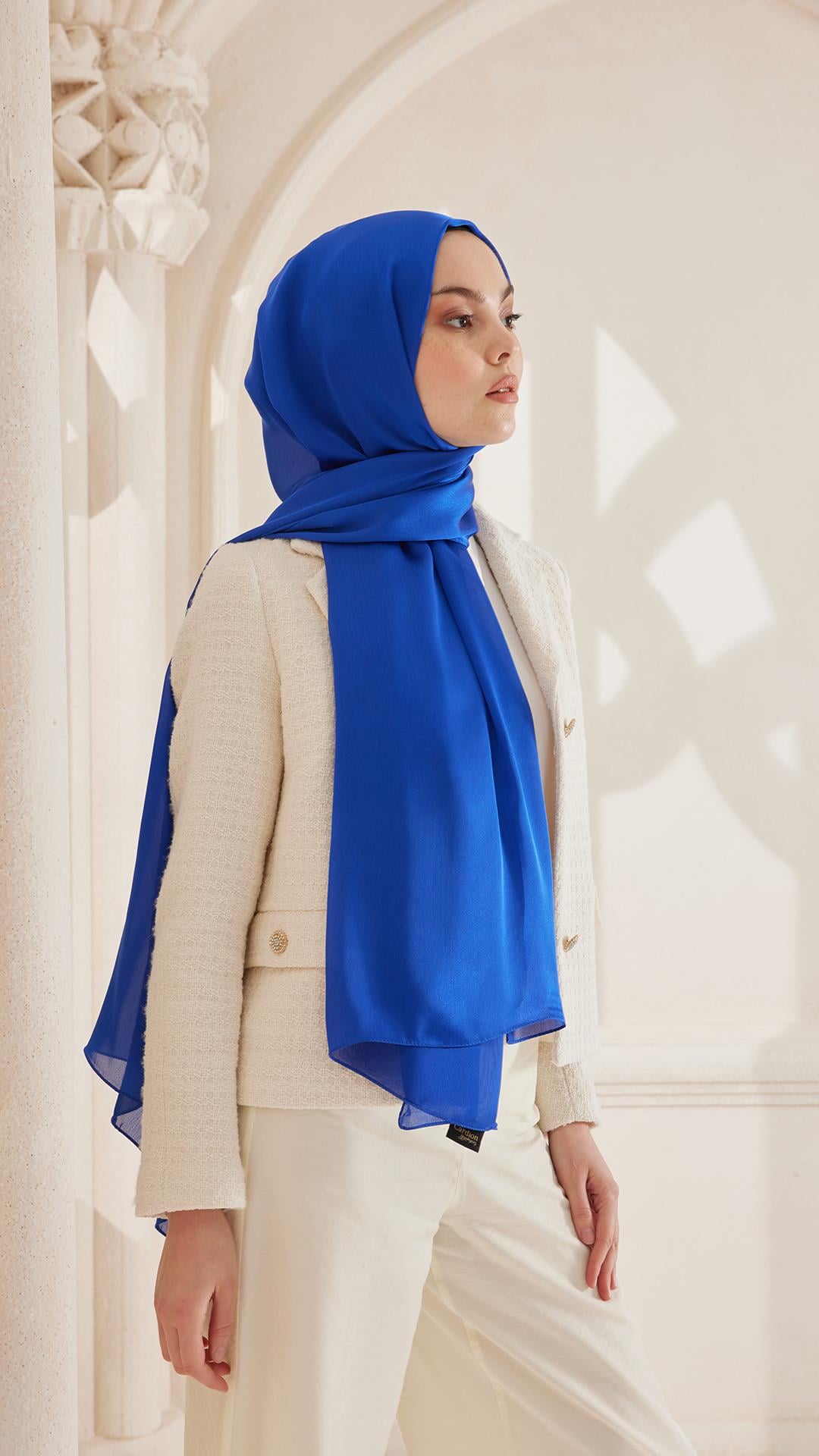 SHİNE ŞAL MAVİ