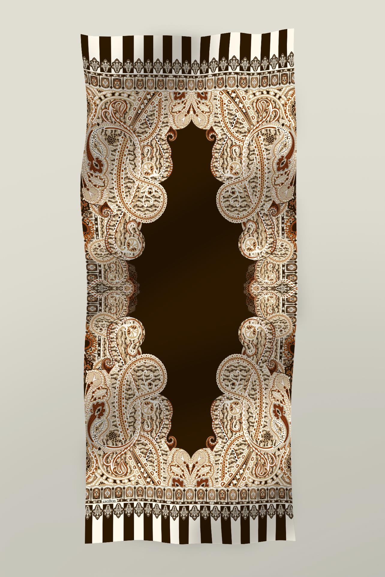 SULTAN PREMİUM ŞAL KAHVERENGİ