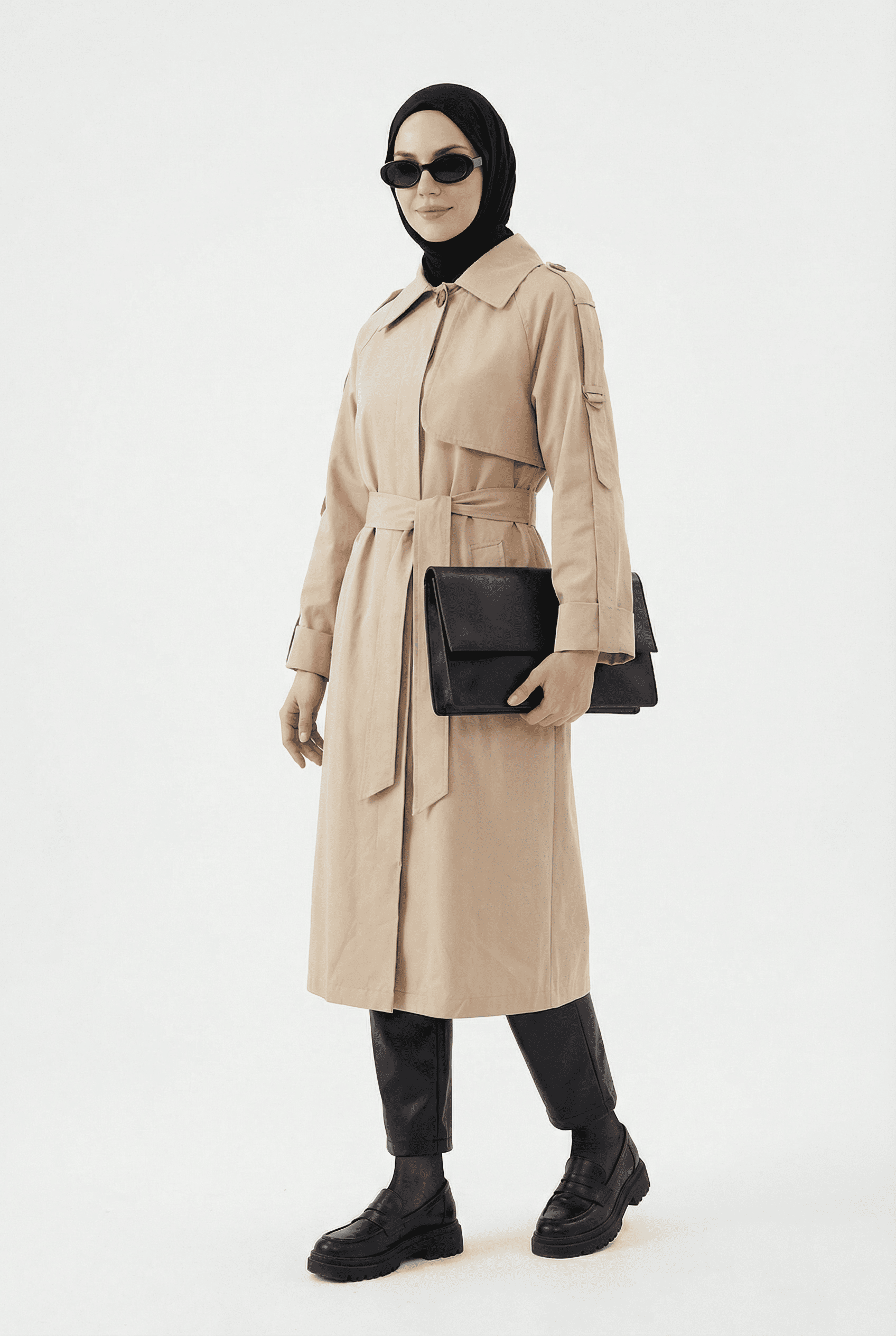 Armine Trend 26YT701 Kol Toka Detay Kap Bej