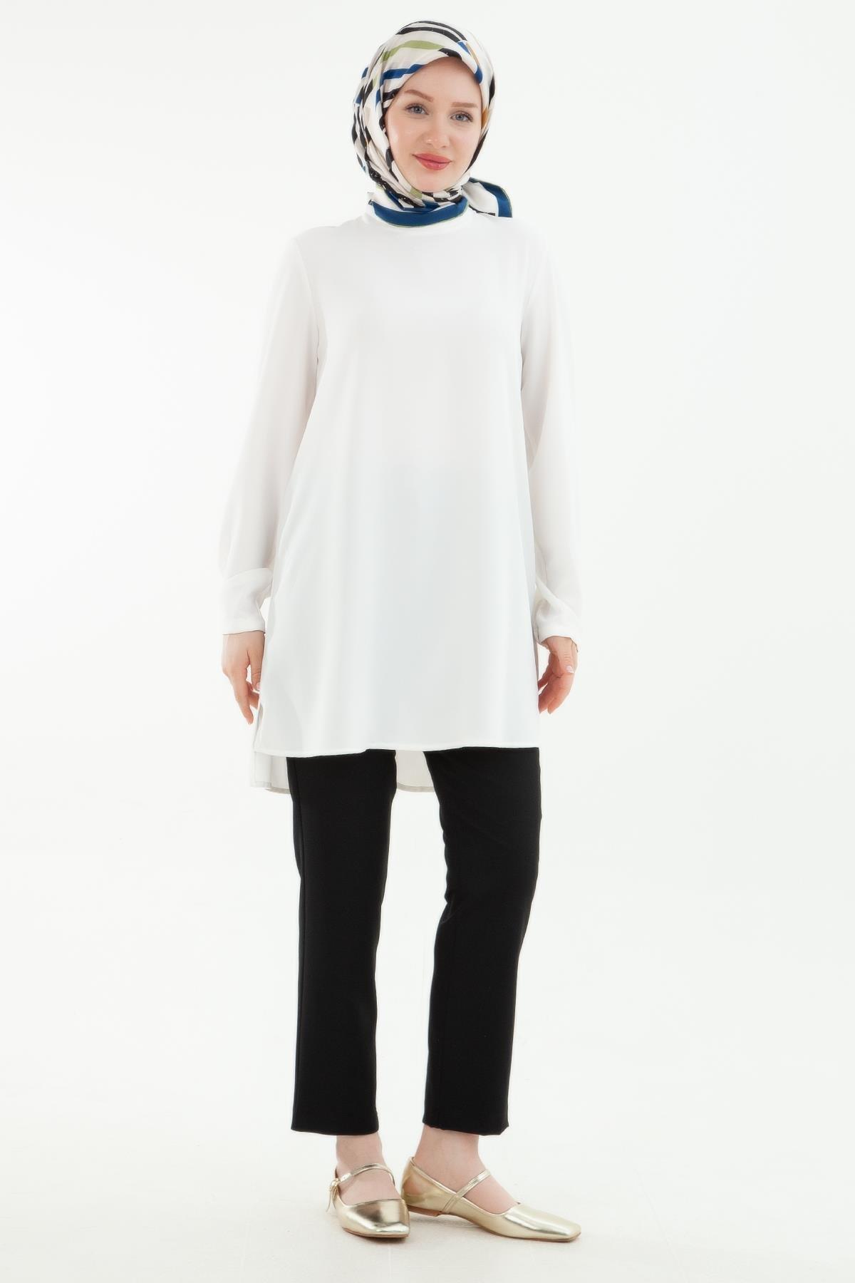 ARMİNE TREND Beli Lastikli Pantolon Siyah 24YT211