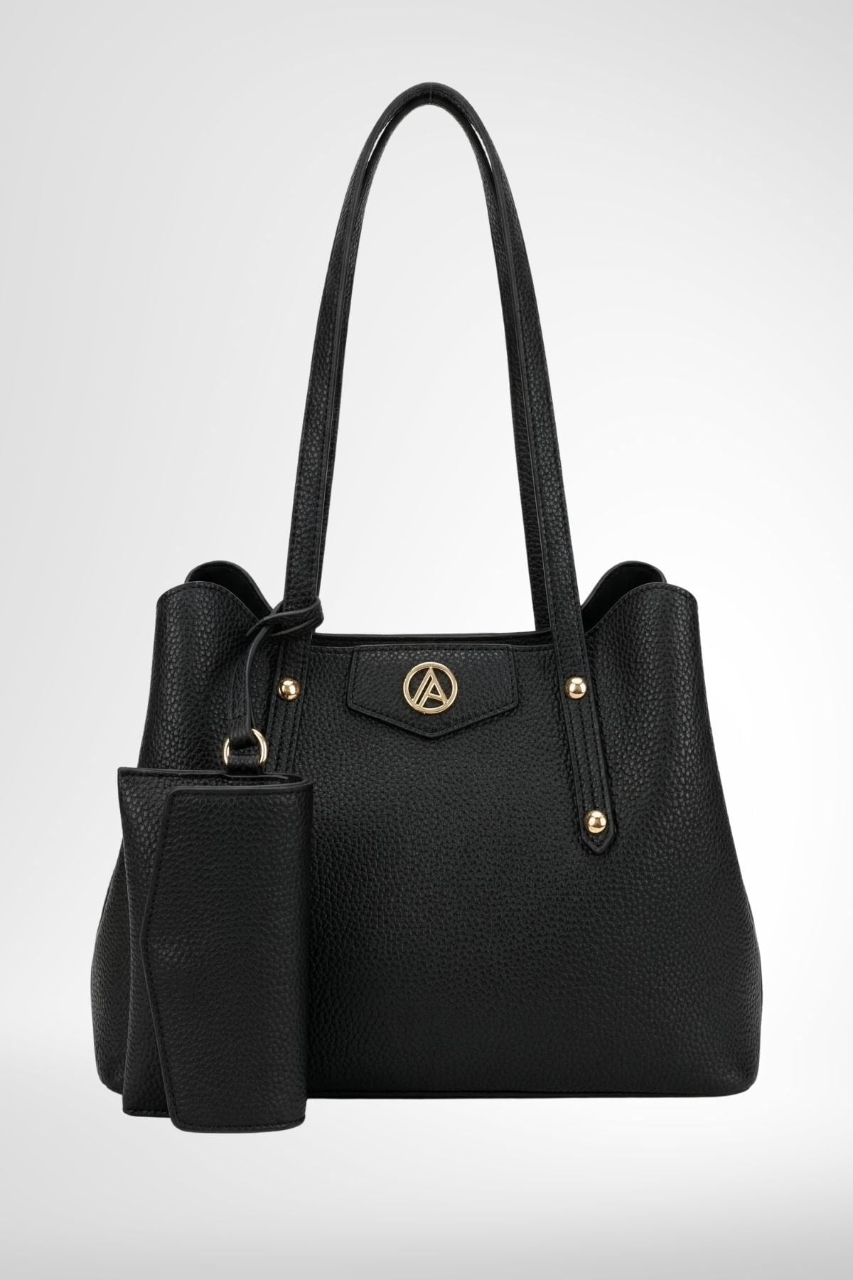 Armine Trend Cüzdanlı Omuz Çantası Siyah ARM181