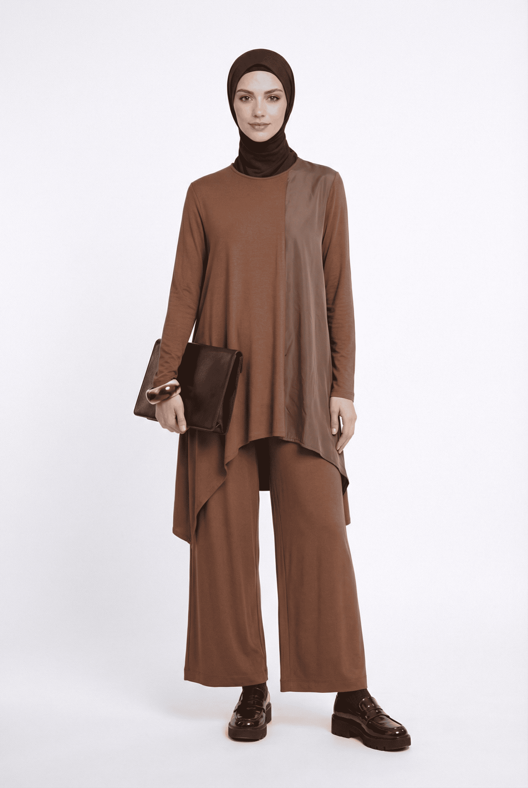 Armine Trend 25KT6110 Ön Paraşüt Detay Pantolonlu Takım - Vizon