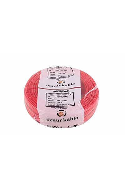 OZN-NYAF(1x35mm²)-KRMZÖznur NYAF 1x35mm² Kırmızı Renk Kablo