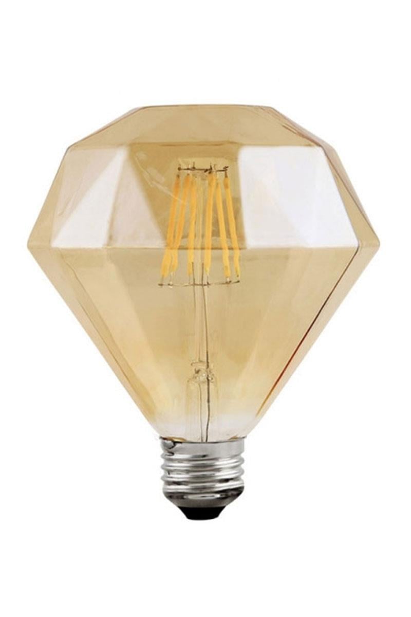ACK AB50-00420 4W E27 2200K Sarı Led Prizmatik Rustik Ampul