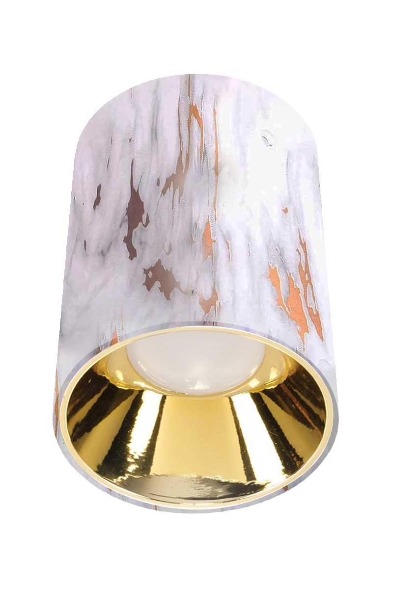 ACK AH12-08563 Parlak Gold Reflektör Gold Mermer Kasa Sıva Üstü Dekoratif Armatür