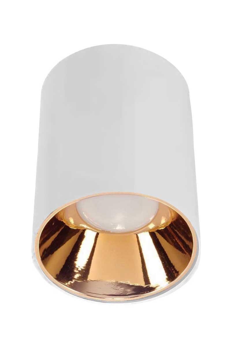 ACK AH12-08570 Parlak Rose Reflektör Beyaz Kasa Sıva Üstü Dekoratif Armatür