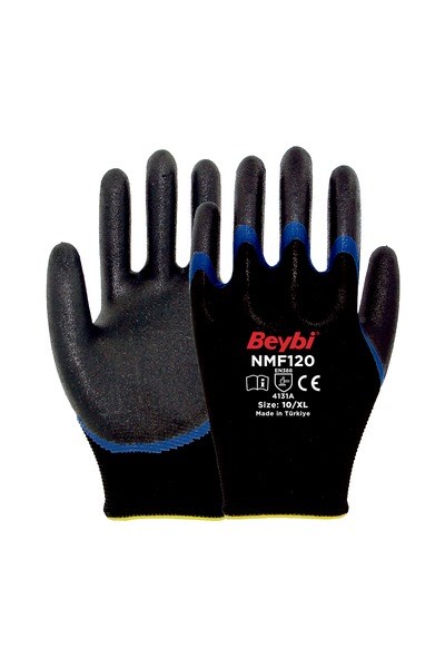 ENQTXZ35 10-CTBeybi NMF120 Mikro Köpük Nitril Kaplı Polyester Örgü Eldiven NO: 10 - ÇiftBeybi NMF120 Mikro Köpük Nitril Kaplı Polyester Örgü Eldiven NO:{ubercoelektromarket}