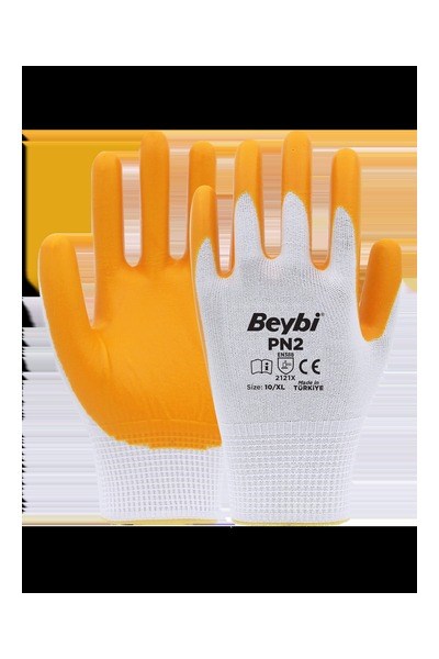 2859HL8PS2 9-KR-SY-12CIFTBeybi PN2 Polyester Örme Nitril Eldiven NO: 9 - 12 Çift - Kırmızı\SiyahBeybi PN2 Polyester Örme Nitril Eldiven NO: 9 - 12 Çift{ubercoelektromarket}