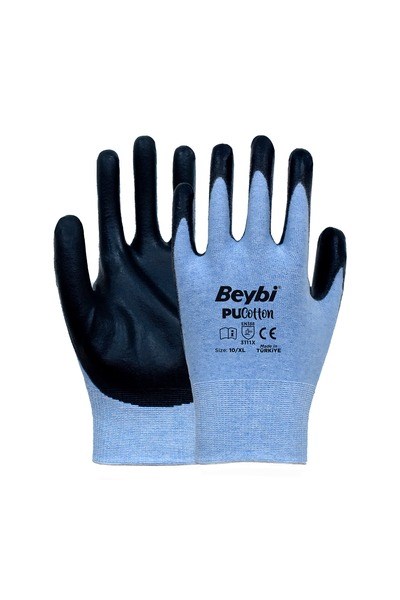 PJDPB1Z7QR 10-CTBeybi PU Cotton  Poliüretan Kaplı Pamuk Örme Eldiven NO: 10 - ÇiftBeybi PU Cotton Poliüretan Kaplı Pamuk Örme Eldiven NO: 10 - Çift{ubercoelektromarket}