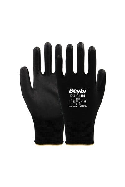 BDJPQSZ8 10-CTBeybi PU SLIM Poliüretan Kaplı Polyester Örme Eldiven NO: 10 - ÇiftBeybi PU SLIM Poliüretan Kaplı Polyester Örme Eldiven NO: 10{ubercoelektromarket}