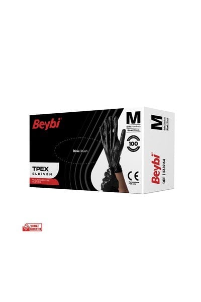 2WHETJE6Q8 M-KTBeybi TPEX Eldiven Siyah - 100'lük Kutu Kutu - MBeybi TPEX Eldiven Siyah - 100lük Kutu Kutu - M{ubercoelektromarket}