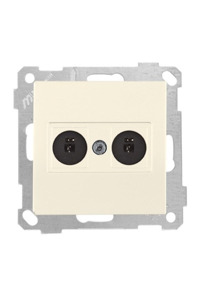 2100 480 0102Candela Mek+Tuş Hoparlör Prizi - KremCandela Mek+Tuş Hoparlör Prizi - Krem | MUTLUSAN{ubercoelektromarket}