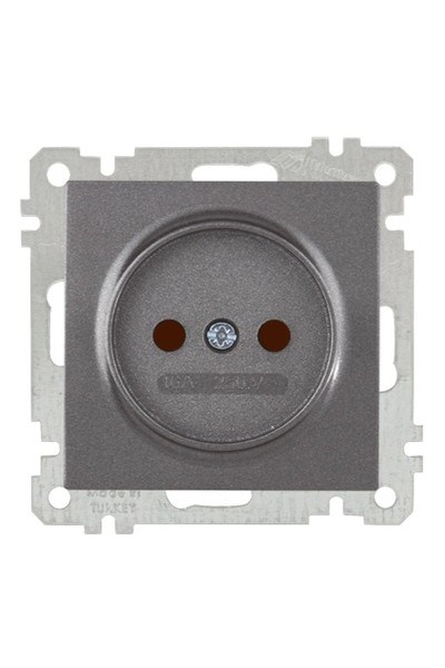 2100 606 0295Candela Mek+Tuş Topraksız Priz Çocuk Korumalı - FümeCandela Mek+Tuş Topraksız Priz Çocuk Korumalı - Füme |{ubercoelektromarket}