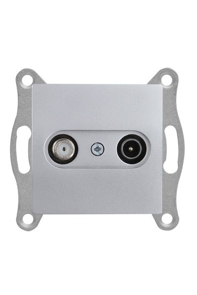 2100 156 0282Candela Mek+Tuş TV-Sat Prizi (Geçişli) 4DB/F Konnektörlü - İnoxCandela Mek+Tuş TV-Sat Prizi 4DB-F Konnektörlü - İnox{ubercoelektromarket}