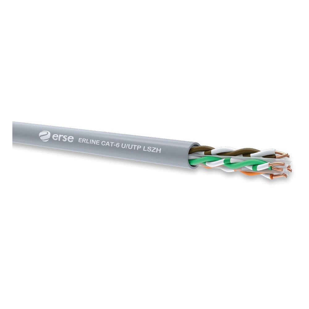 ERSE FDER0143004A0023GErse ERLINE CAT-6 U/UTP 4x2x23 AWG Veri İletişim (Cat 6) KablosuErse ERLINE CAT-6 U-UTP 4x2x23 AWG Veri İletişim Kablosu{ubercoelektromarket}