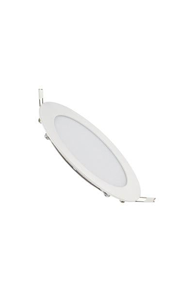 Forlife FL-2040 9W 6500K Beyaz Alüminyum Yuvarlak Slim Led Panel