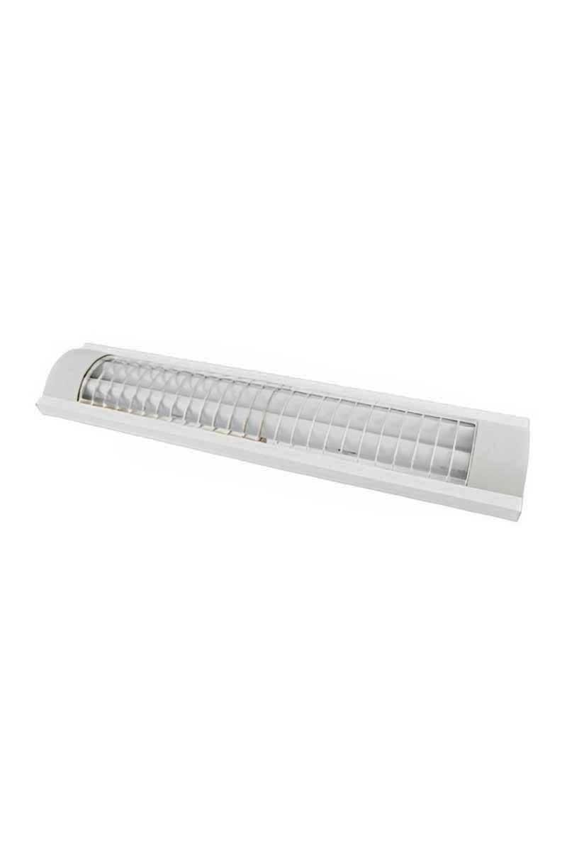 Global K2 KCA142 2x18W 6500K Beyaz T8 Kafesli Elektronik Yatay Duvar Armatürü