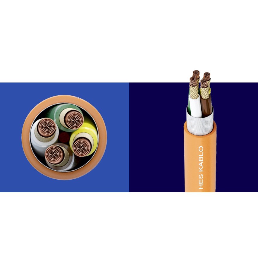 HES-LIHH(3x1mm²-FE180-PH120)Hes 3x1mm² LIHH FE180 PH120 KabloHes 3x1mm² LIHH FE180 PH120 Kablo{ubercoelektromarket}