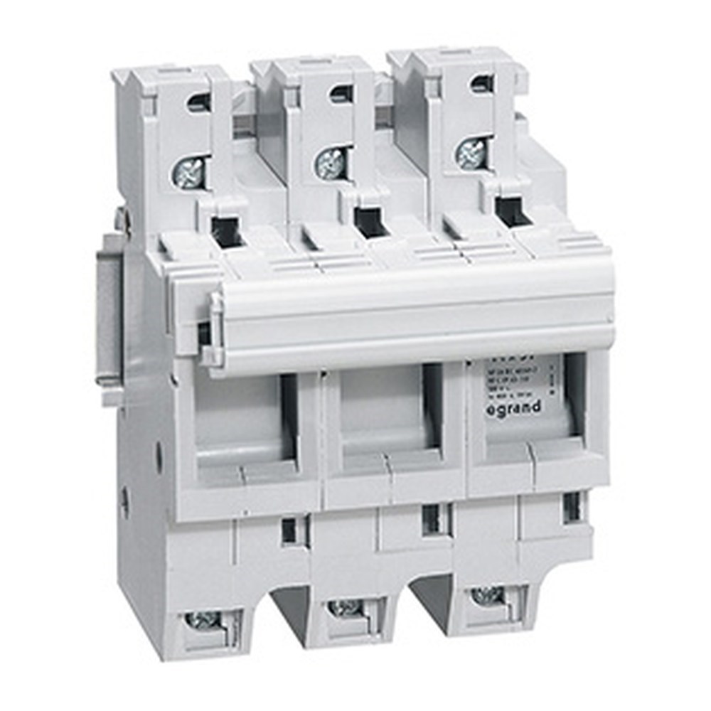 LEGRAND 021504Legrand Kartuş sigorta yuvası 3P (14X51 kartuşlar için)Legrand 3 Kutup{ubercoelektromarket}