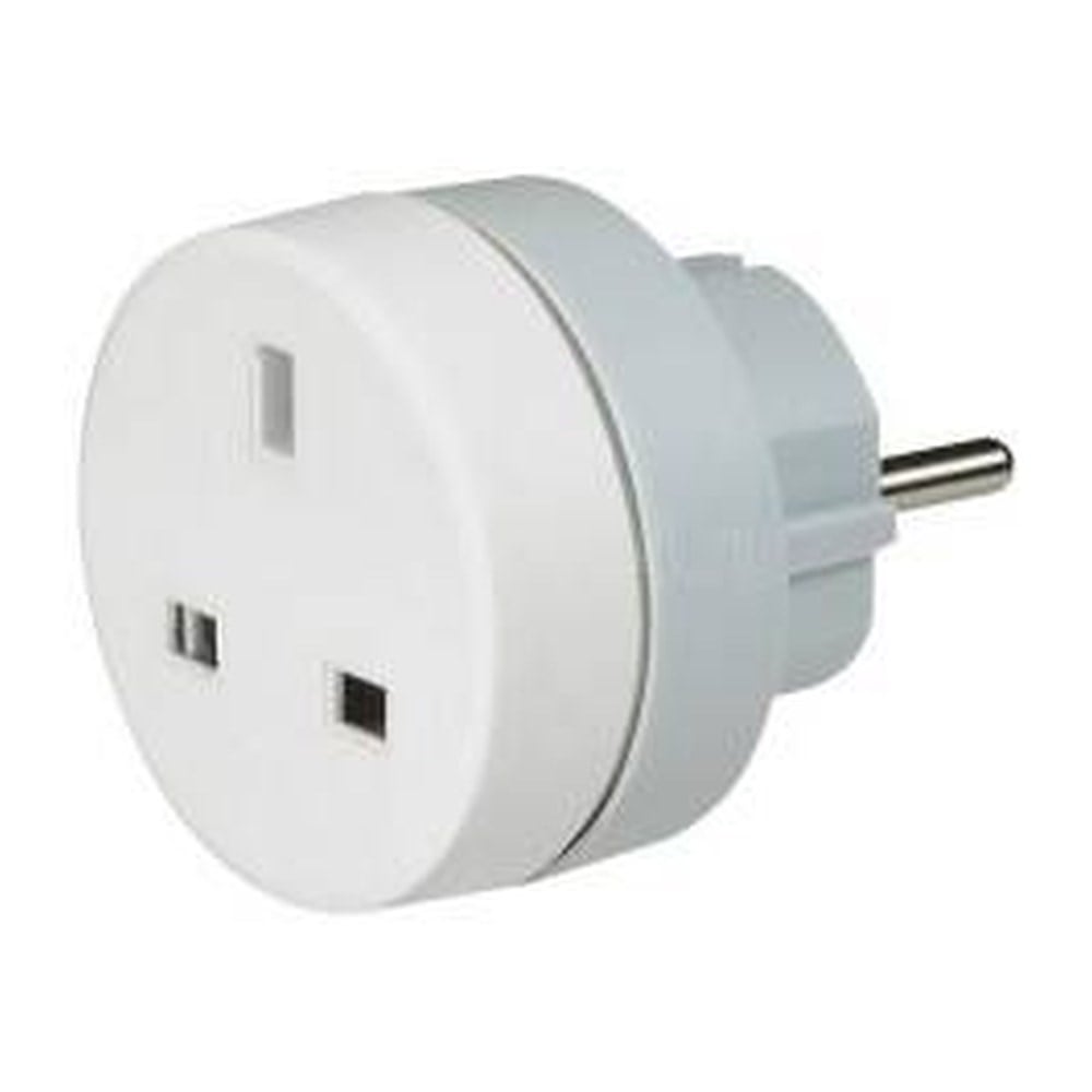 LEGRAND 050383Legrand Alman standartı prizi ingiliz standartı prize dönüştüren adaptörLegrand Adaptörler - Adaptör (İngiliz std --> Alman std){ubercoelektromarket}