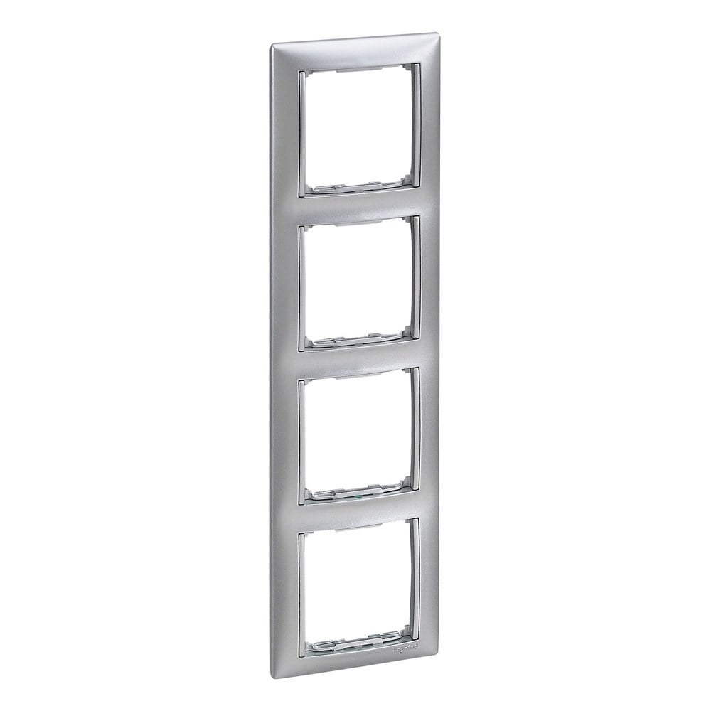 LEGRAND 770154Legrand Alüminyum Çerçeveler - DörtlüLegrand Alüminyum Çerçeveler - Dörtlü{ubercoelektromarket}