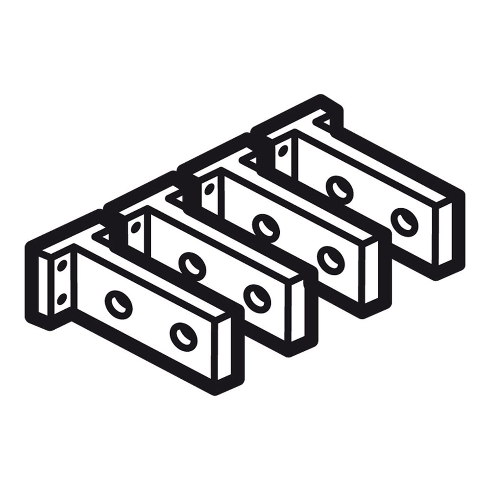 LEGRAND 026382Legrand DPX³ 1600 serisi için arka terminal giriş çıkış kısa tip 4 kutupLegrand Arka terminal giriş ve çıkış (kısa tip) 4K{ubercoelektromarket}