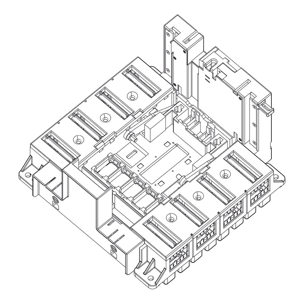 LEGRAND 422589Legrand DPX³ 1600 çekmeceli tip 4P kompakt için arka terminalLegrand Arka terminaller{ubercoelektromarket}