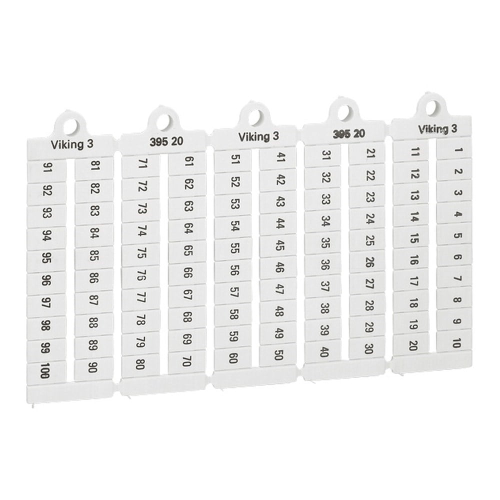 LEGRAND 039520Legrand CAB 3 İşaretleme Sistemi - Tekrarlanma Rakamlar - 1-100 - Kesit 1,5-2,5 mm²Legrand CAB 3 İşaretleme Sistemi - Tekrarlanma Rakamlar{ubercoelektromarket}