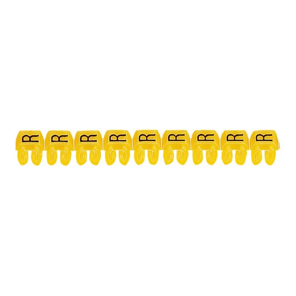 LEGRAND 038317Legrand CAB 3 İşaretleme Sistemi - Viking 3 klemens/kablo harf işaretleme - Harf R - Kesit 0,5-1,5 mm²Legrand CAB 3 İşaretleme Sistemi - Viking 3 klemens-kablo{ubercoelektromarket}