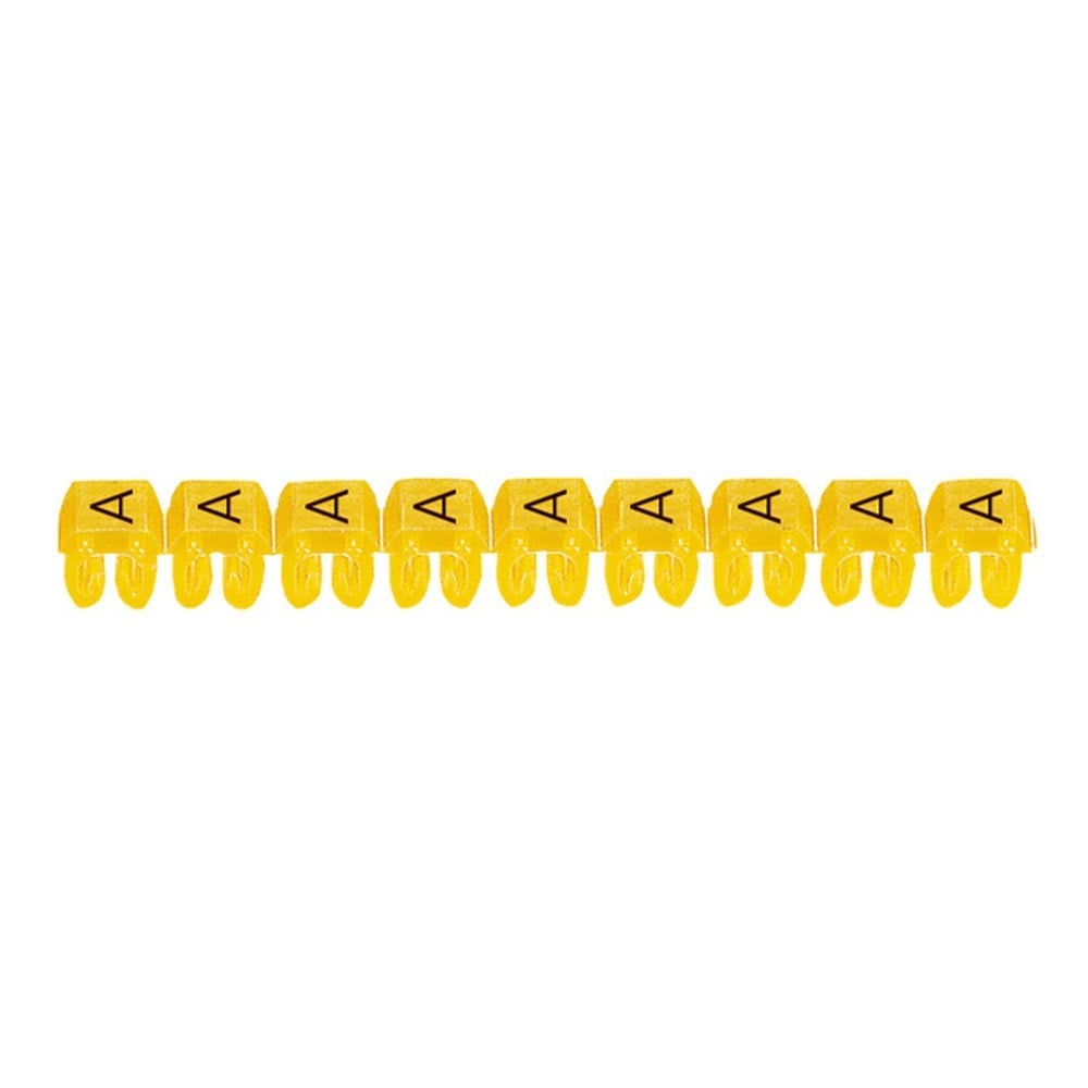 LEGRAND 038110Legrand CAB 3 İşaretleme Sistemi - Viking 3 klemens/kablo harf işaretleme - Harf A - Kesit 0,15-0,5 mm²Legrand CAB 3 İşaretleme Sistemi - Viking 3 klemens-kablo{ubercoelektromarket}