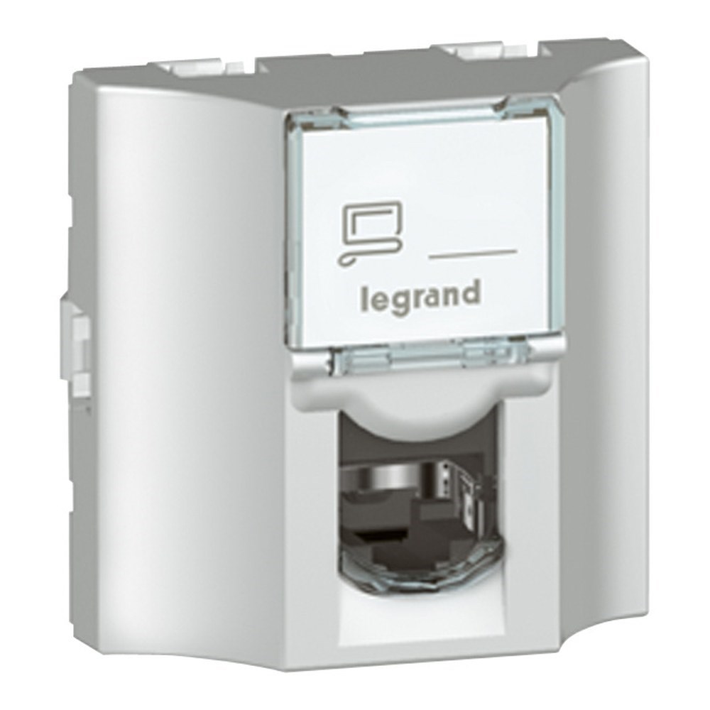 LEGRAND 078626Legrand Çift Taraflı RJ45 Girişli CAT6 UTP, 8 Kontak, Alü.Legrand Çift Taraflı RJ45 Girişli CAT6 UTP, 8 Kontak, Alü.{ubercoelektromarket}