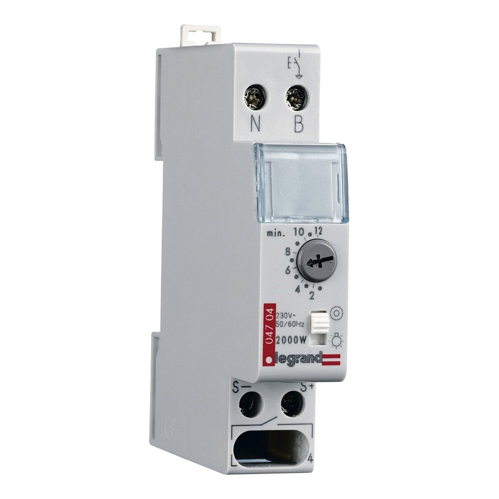LEGRAND 004704Legrand Çok fonksiyonlu Merdiven otomatiği 230V 16A çıkış 0.5sn den 12dk ayarlanabilirLegrand Çok fonksiyonlu- kapı giriş sistemleri ile uyumlu{ubercoelektromarket}