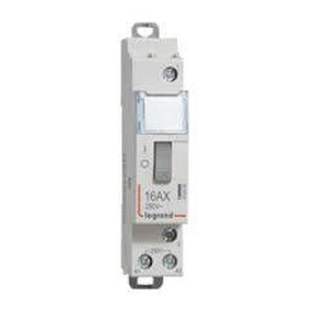 LEGRAND 412408Legrand Darbe akım anahtarı (Telerüptör) 1P 16A 230V kontrol gerilimi 1NA kontaklıLegrand Darbe Akım Anahtarı (Telerüptör) - 1K 16A 230V - 1NA{ubercoelektromarket}