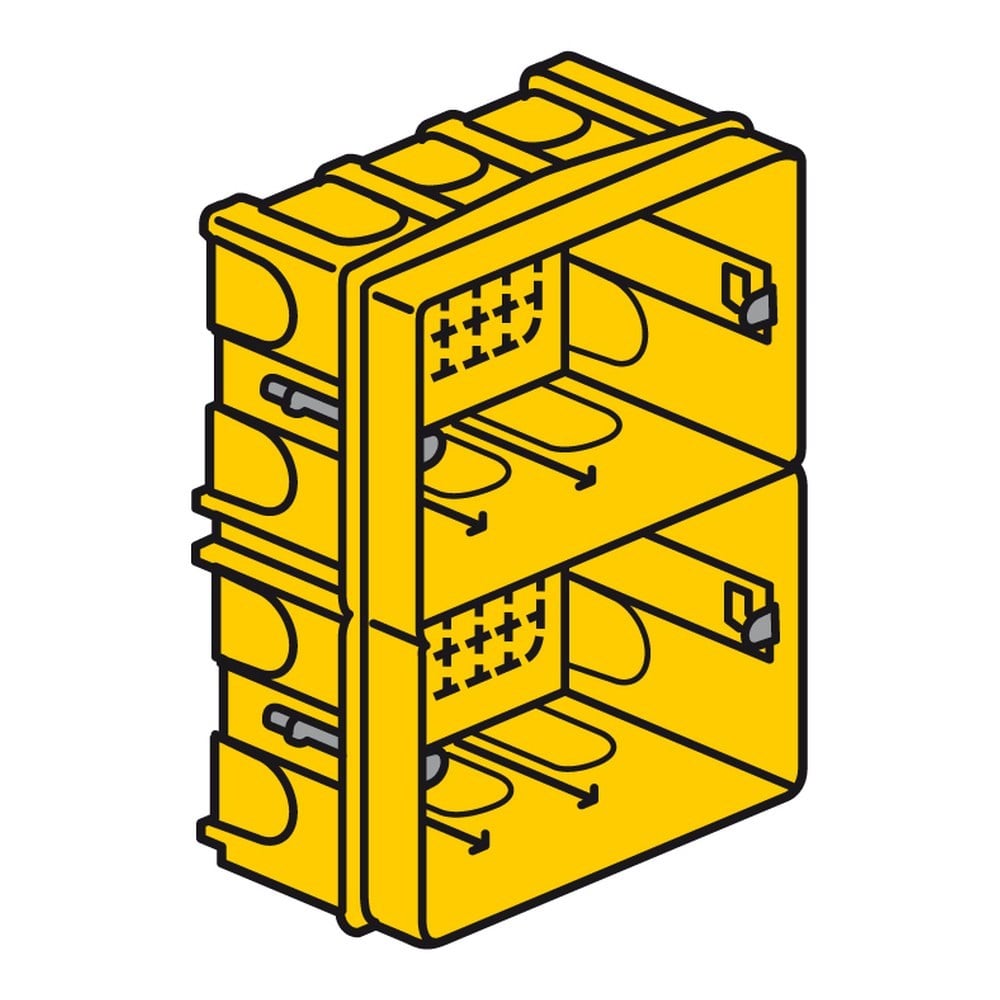 LEGRAND 089379Legrand Celest otomasyon Batibox alçıpan buat, 3.5'' dok. ekran 50 mm der.Legrand Derinlik - 3,5