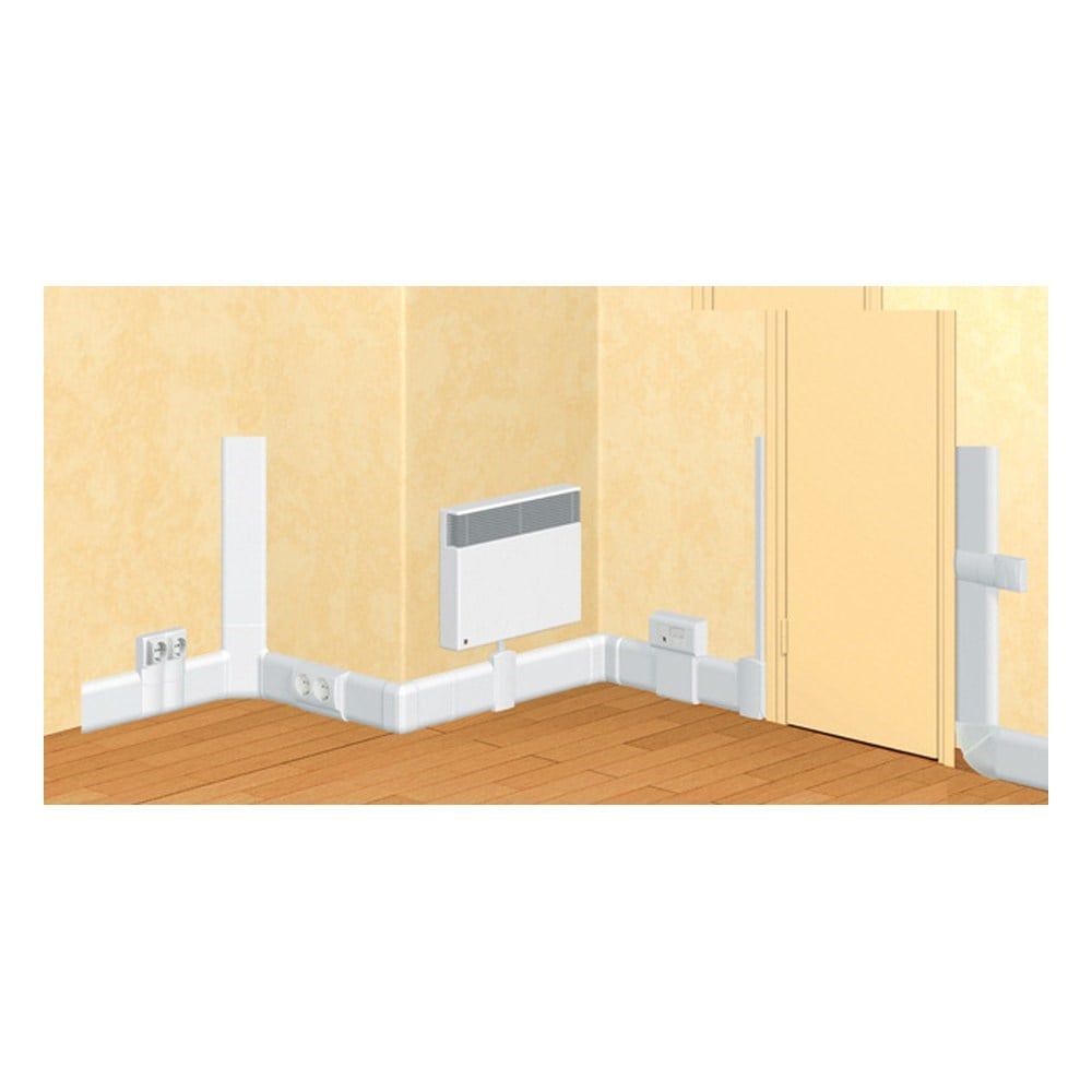 LEGRAND 030089Legrand DLPlus süpürgelik kanal 20x120mm - beyaz - 2metreLegrand DLPlus İnce Kanal - 20x120mm, 2m{ubercoelektromarket}