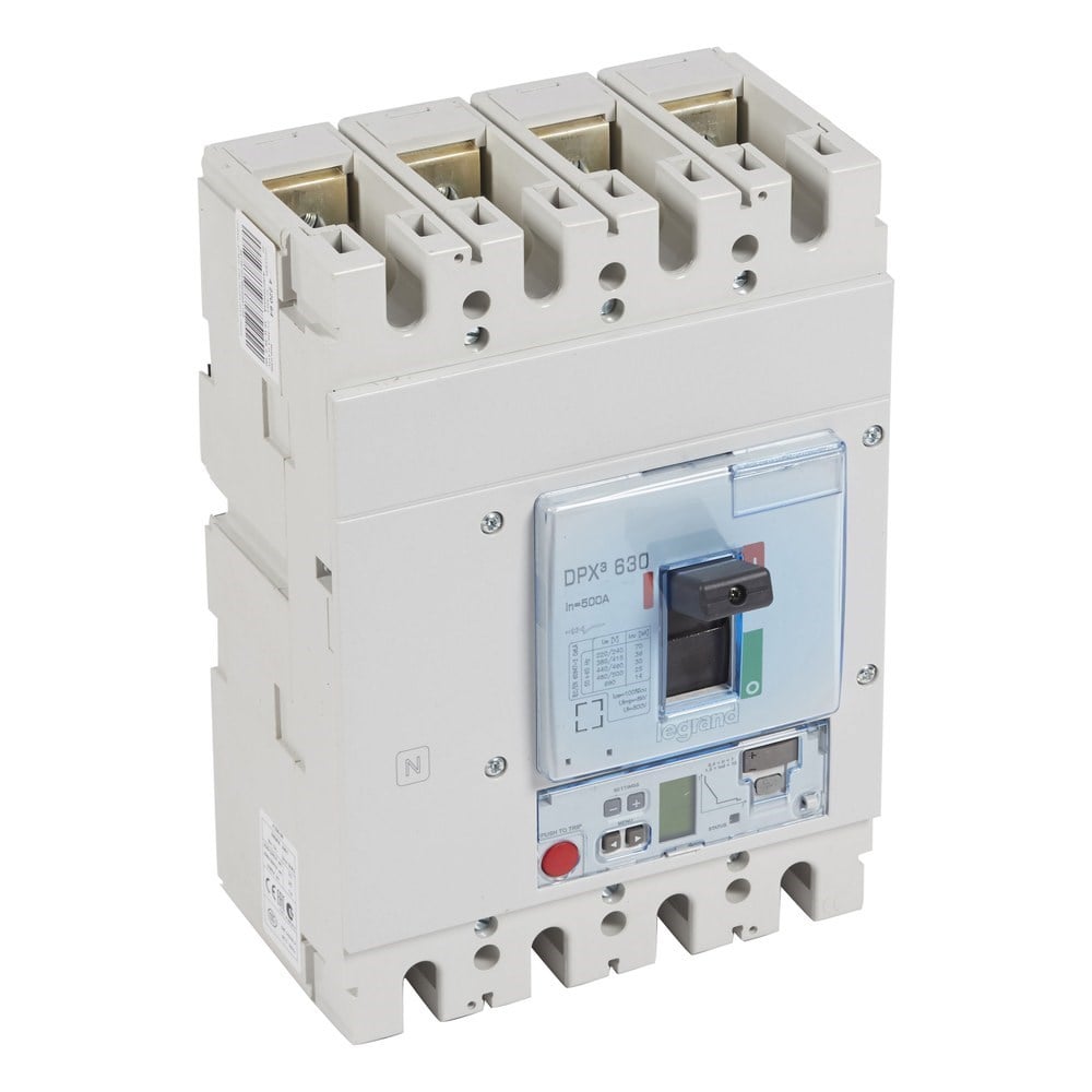 LEGRAND 422084Legrand DPX3 630 Kompakt Şalter - Elektronik S2 Versiyon - 4 kutup - Icu(kA) 70 - In(A) 500Legrand DPX3 630 Kompakt Şalter - Elektronik S2 Versiyon - 4{ubercoelektromarket}