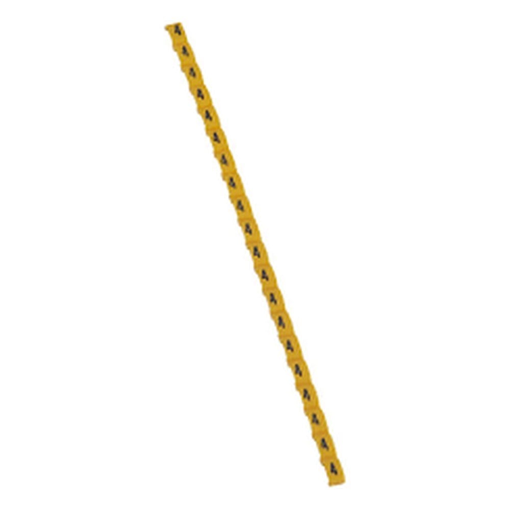 LEGRAND 038404Legrand Duplix™ İşaret Etiketi - Rakam 4 (Sarı)Legrand Duplix™ İşaret Etiketi - Rakam 4 (Sarı){ubercoelektromarket}
