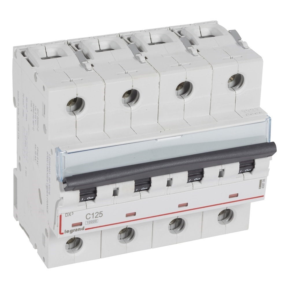 LEGRAND 408705Legrand DX3 10KA Otomatik Sigortalar (80-100-125A) - C tipi - 4 kutup - In(A) 125Legrand DX3 10KA Otomatik Sigortalar (80-100-125A) - C tipi{ubercoelektromarket}