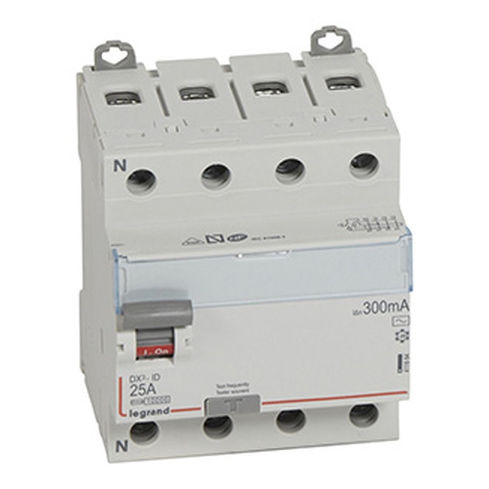 LEGRAND 411664Legrand DX3 Kaçak Akım Koruma Anahtarı - AC tipi - 300 mA - 4 kutup - In(A) 25Legrand DX3 Kaçak Akım Koruma Anahtarı - AC tipi - 300 mA{ubercoelektromarket}