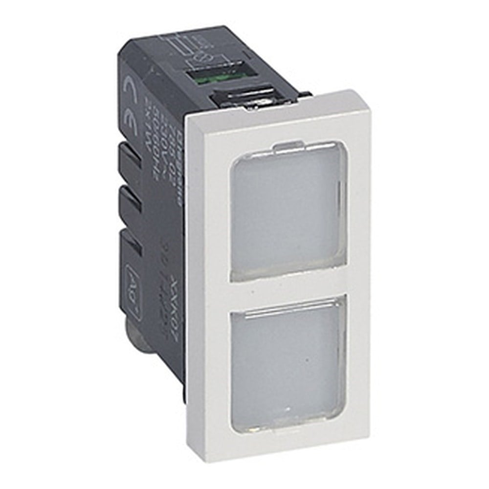 LEGRAND 078502Legrand Etiketli Yansıtıcılar - İkili etiketli yansıtıcı 230 V (1 W) - BeyazLegrand Etiketli Yansıtıcılar - İkili etiketli yansıtıcı{ubercoelektromarket}