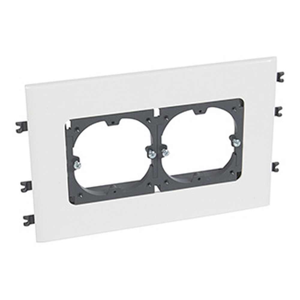 LEGRAND 010924Legrand Geliştirilebilir DLP Gulot Kanalı İçin Ø60 Montaj Kaidesi - İkili, Kapak Genişliği 130 mmLegrand Geliştirilebilir DLP Gulot Kanalı İçin Ø60 Montaj{ubercoelektromarket}